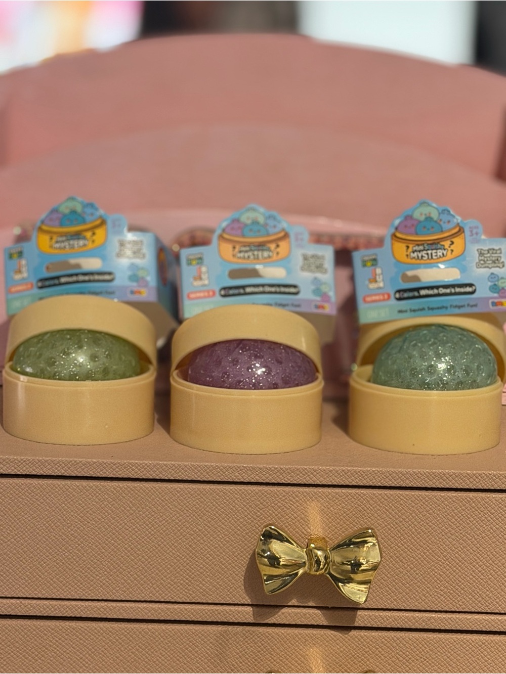 Authentic, RMS THE VIRAL MINI MYSTERY DUMPLINGS, SERIES 3, GREEN,BLUE & PURPLE